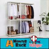  Shelf Rack steel hanger W80_W120cm 2_3Layers _ Storage